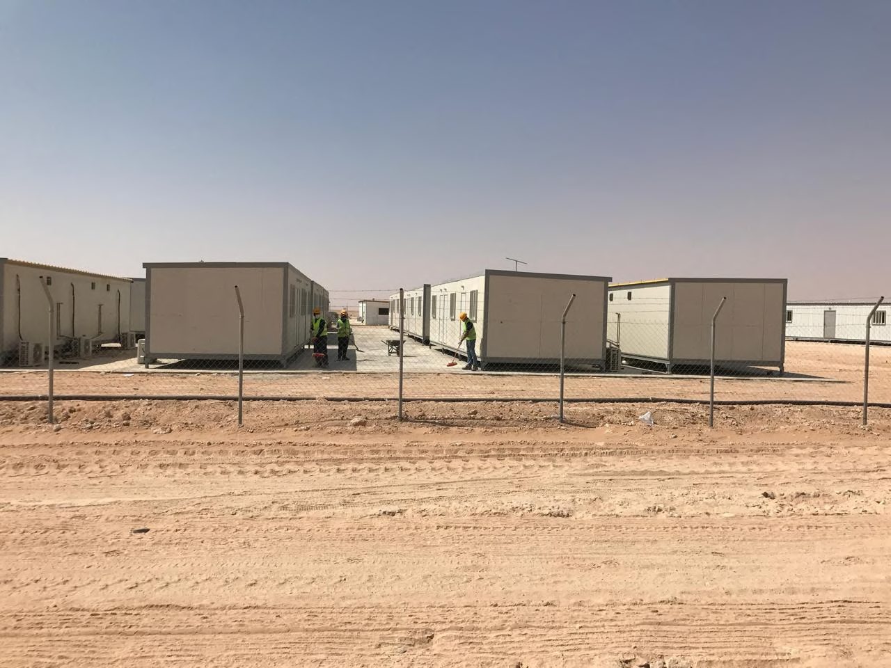 سكن العمّال في مشروع خريص لوزارة الدفاع